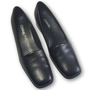 Connie | Leather Low Heels 9.5M